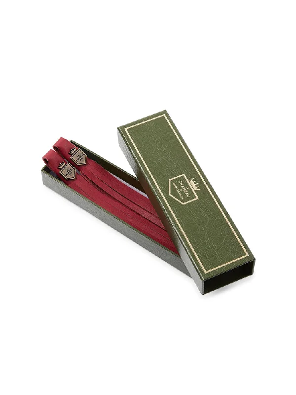 Daily Deals L'Alliance Leather Tassels - Rouge