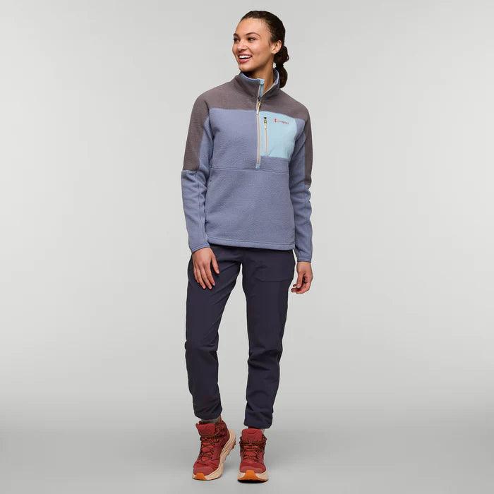 Hurry In Cotopaxi Women's Abrazo Half Zip Fleece Jacket Cinder and Tempest