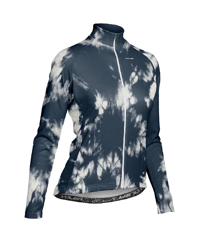 Closeout Sale W. PELOTON THERMAL JERSEY - TIE DYE