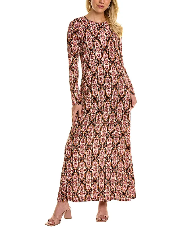 Fantastic Offers LA DOUBLE J Swing Sable Maxi Dress