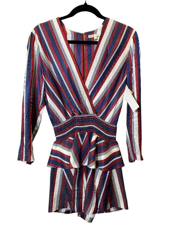 New Deals Romper By Cmc In Blue & Red & White, Size: S