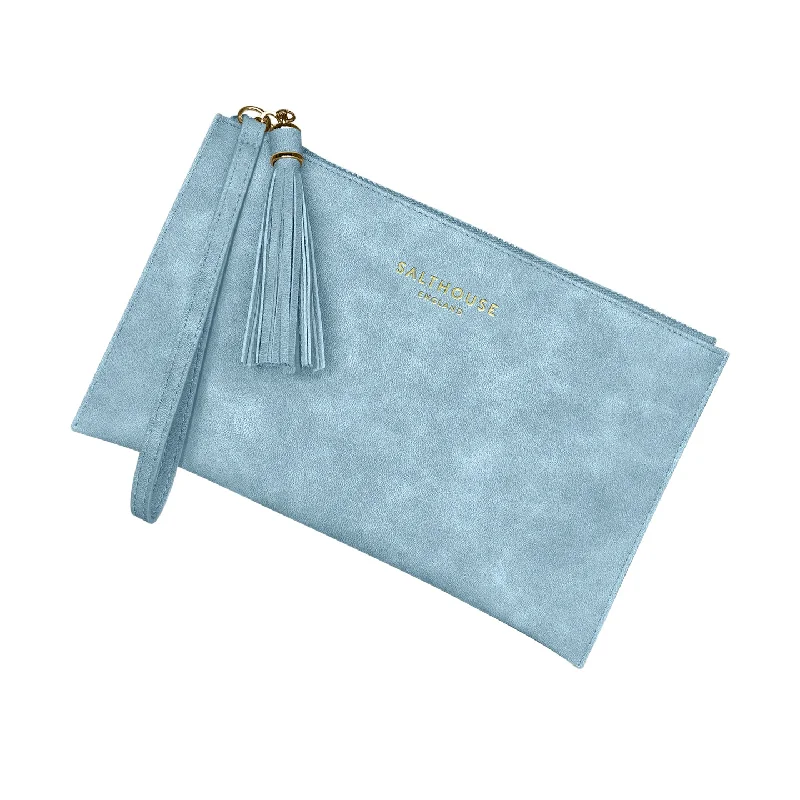Loyalty Reward Serafina Clutch Bag - Sky Blue