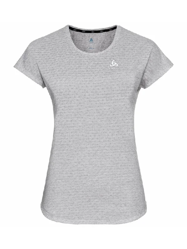 Exclusive Offers Run Easy Linencool Tee - Stone Grey Melange
