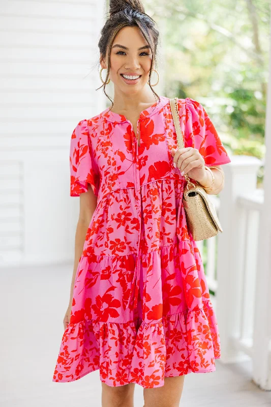 Online Specials With Love Light Pink Babydoll Dress