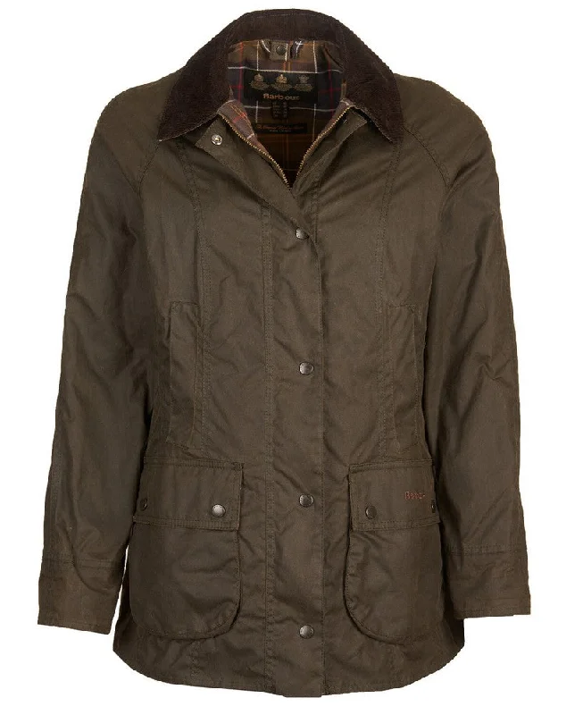 New Markdowns Classic Beadnell Wax Jacket - Olive