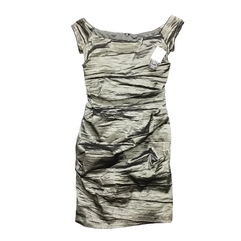 Final Markdown Dress Party Short By Alex Evenings In Grey, Size: 8