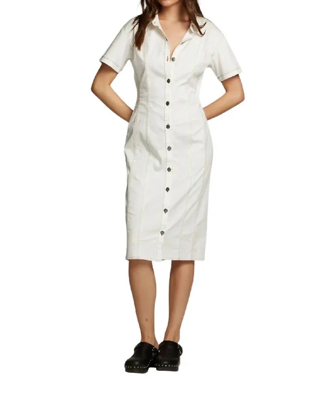 New Arrival Rachelle Dress In White