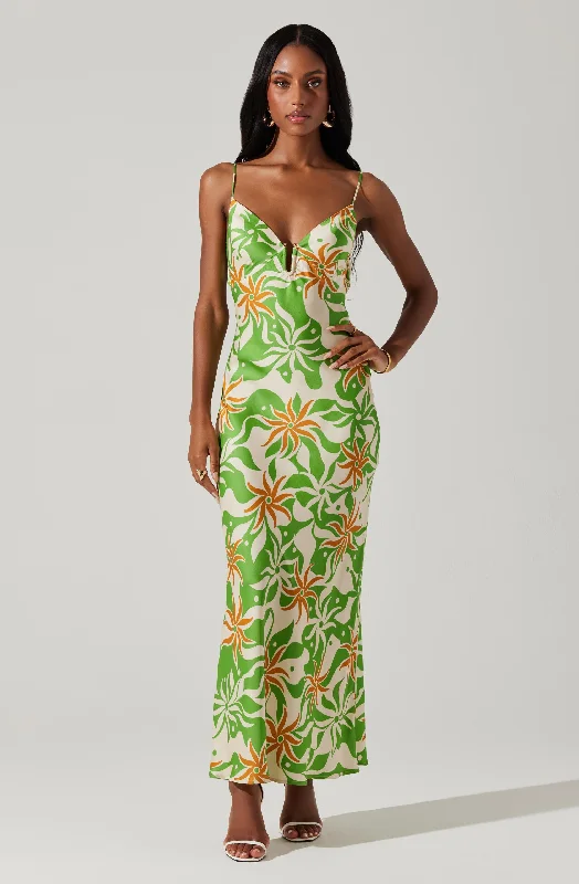 Price Fest Lysandra Open Back Maxi Dress