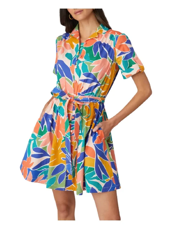Crazy Deals Kyanna Dress In Sunburst Multi