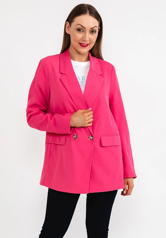 Instant Discount Soyaconcept Gabi Double Breasted Blazer, Pink