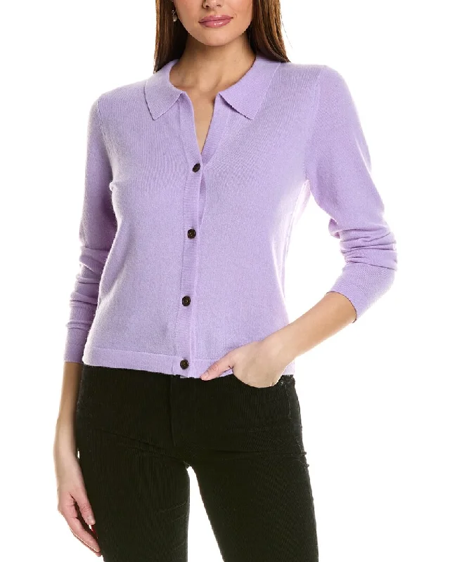 Amazing Deals Amicale Cashmere Collared Dress Cashmere Cardigan