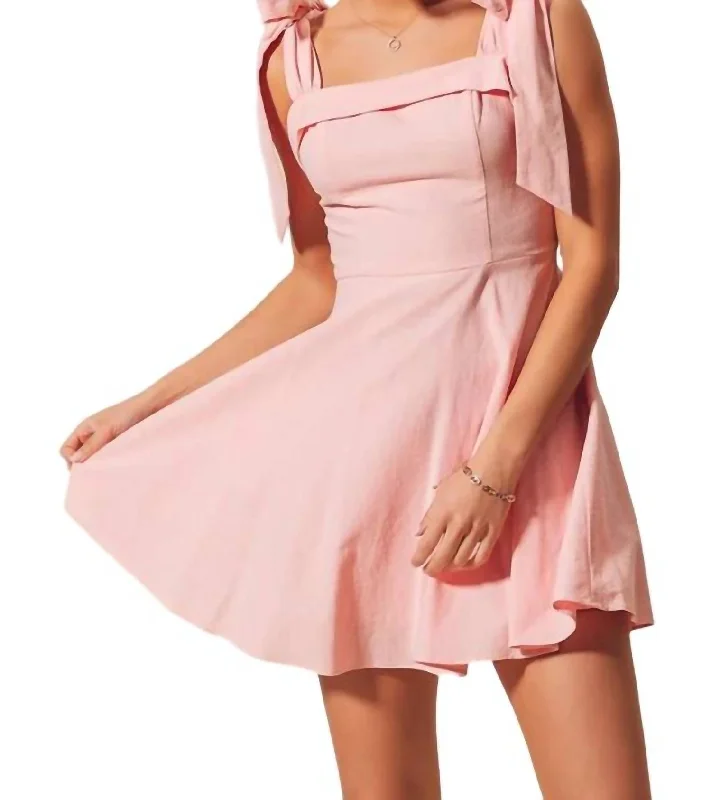 The Best Prices Date Night Dress In Blush Pink