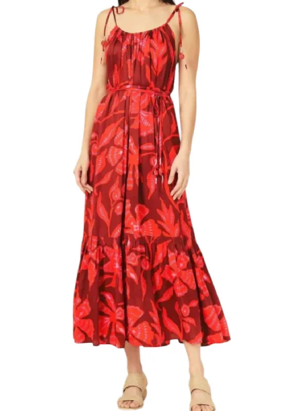 Price Drop Mariana Maxi Dress In Lia Macaw