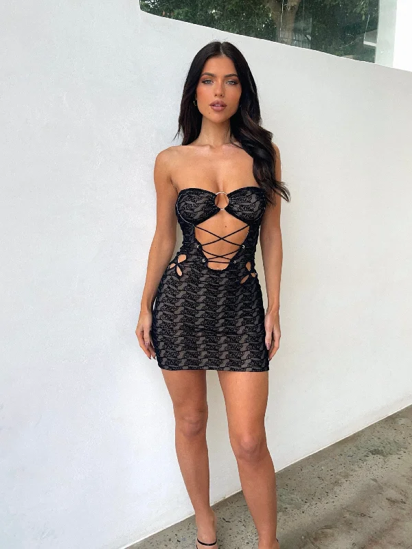 Best Deals NADIA MINI DRESS BLACK