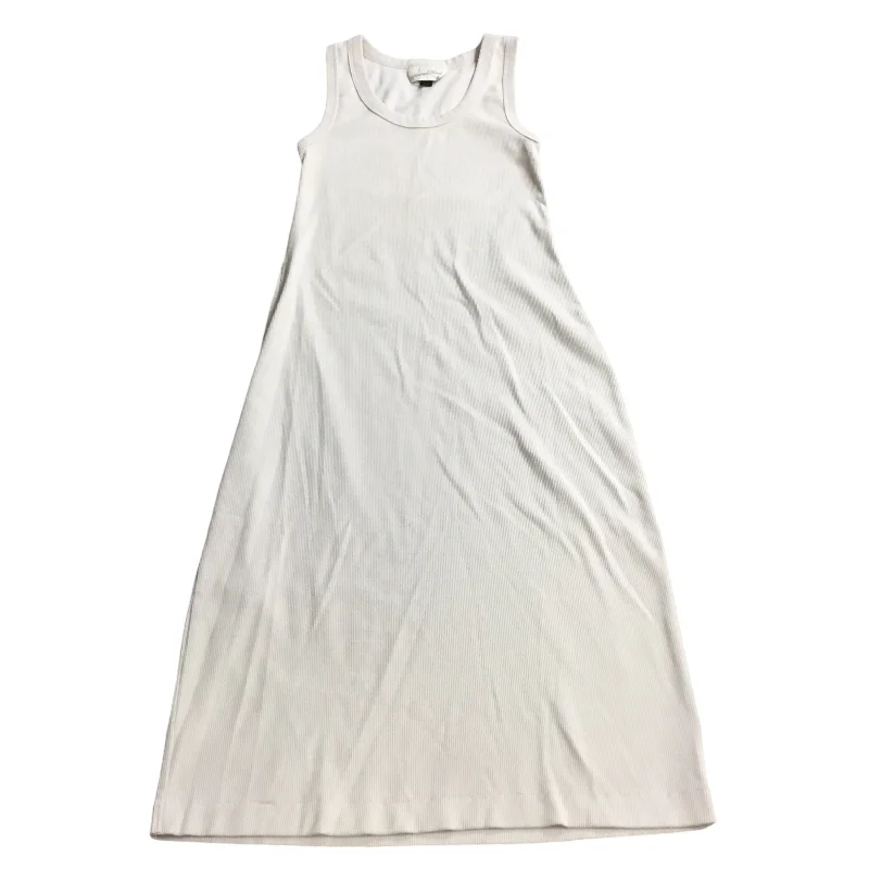 Price Cut Dress Casual Midi By Universal Thread In Cream, Size: Xs