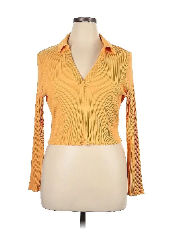 Price Rollback Long Sleeve Blouse