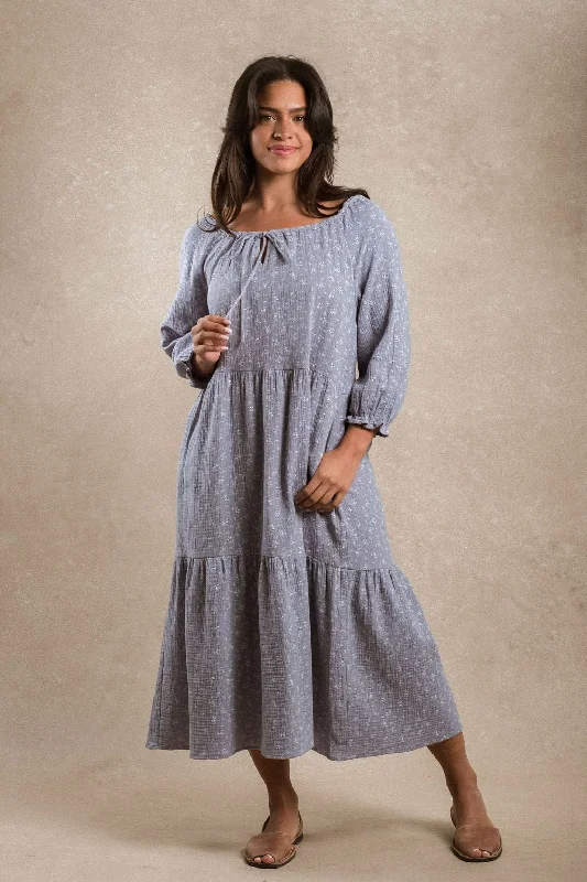 Overstock Sale Isabella Dress - Blue Floral