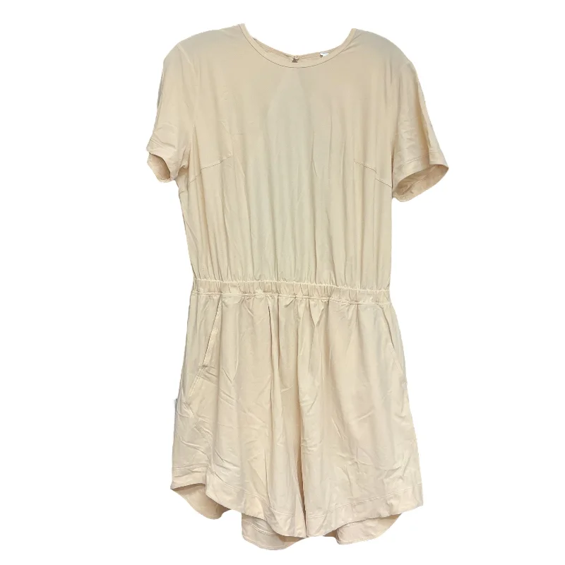Sale Event Athletic Dress By Lululemon In Beige, Size: 12