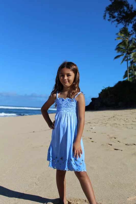 Instant Discount Kids Lanikai Dress Embroidered
