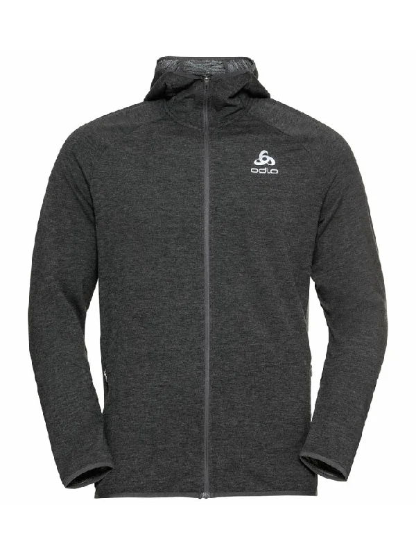 Great Bargains Run Easy 365 Mid Layer Hood - Black Melange