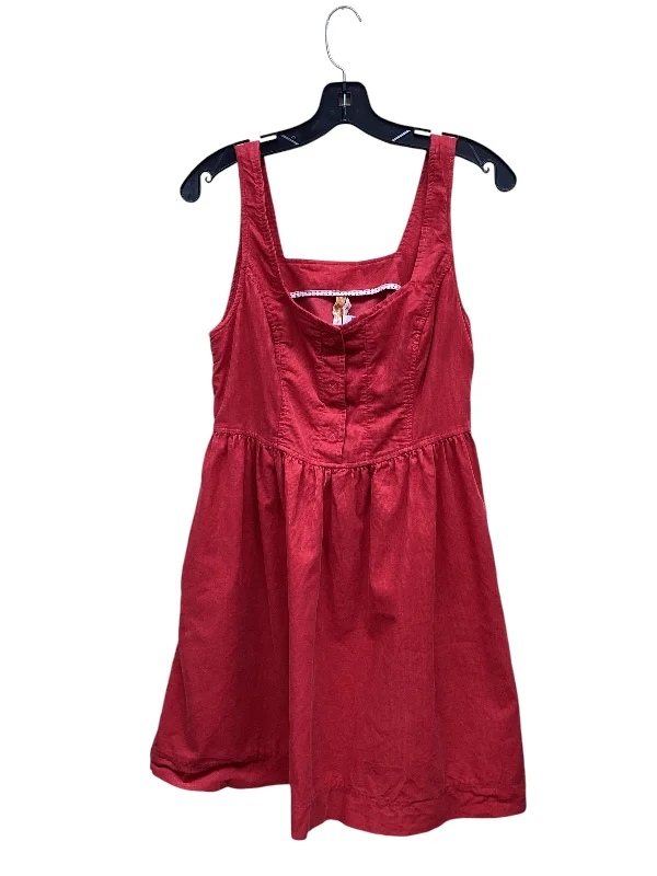 Closeout Sale Dress Casual Midi By Maeve In Red, Size: S