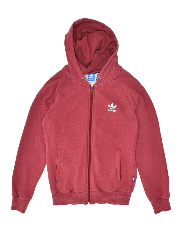 Flash Deals ADIDAS Womens Loose Fit Graphic Zip Hoodie Sweater UK 10 Small Red Cotton Flash Deals ADIDAS Womens Loose Fit Graphic Zip Hoodie Sweater UK 10 Small Red Cotton