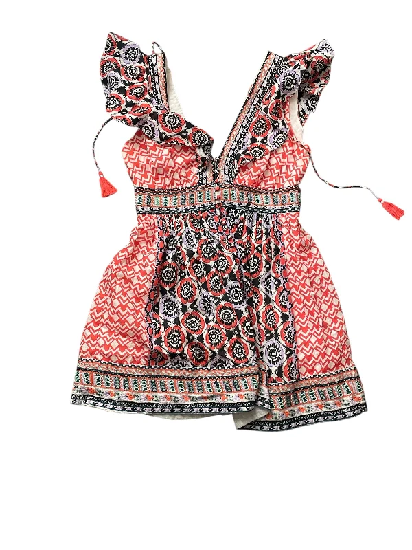 Special Discount Romper By Anthropologie In Multi-colored, Size: 6