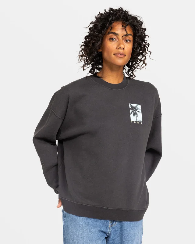 Lowest Price Roxy Lineup Oversized Crew C Sweatshirt-Phantom