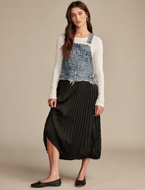 Limited Quantity Lucky Brand Women's Lucky Legend Denim Overall Bib Dress