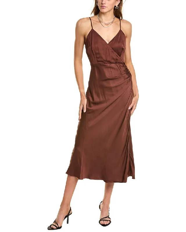 Exclusive Online Offer French Connection Ennis Satin Slip Midi Dress