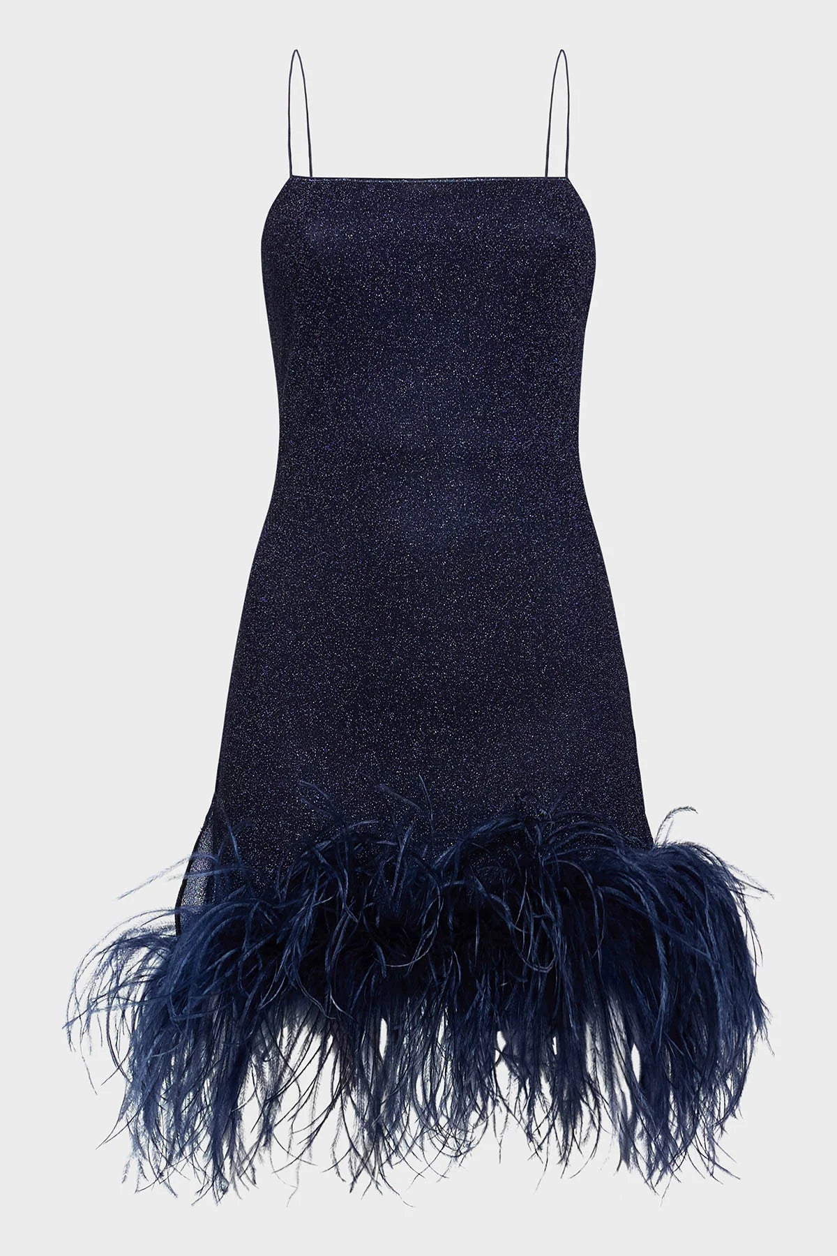 Special Offer Oséree - Lumière Plumage Mini Dress - Night Blue