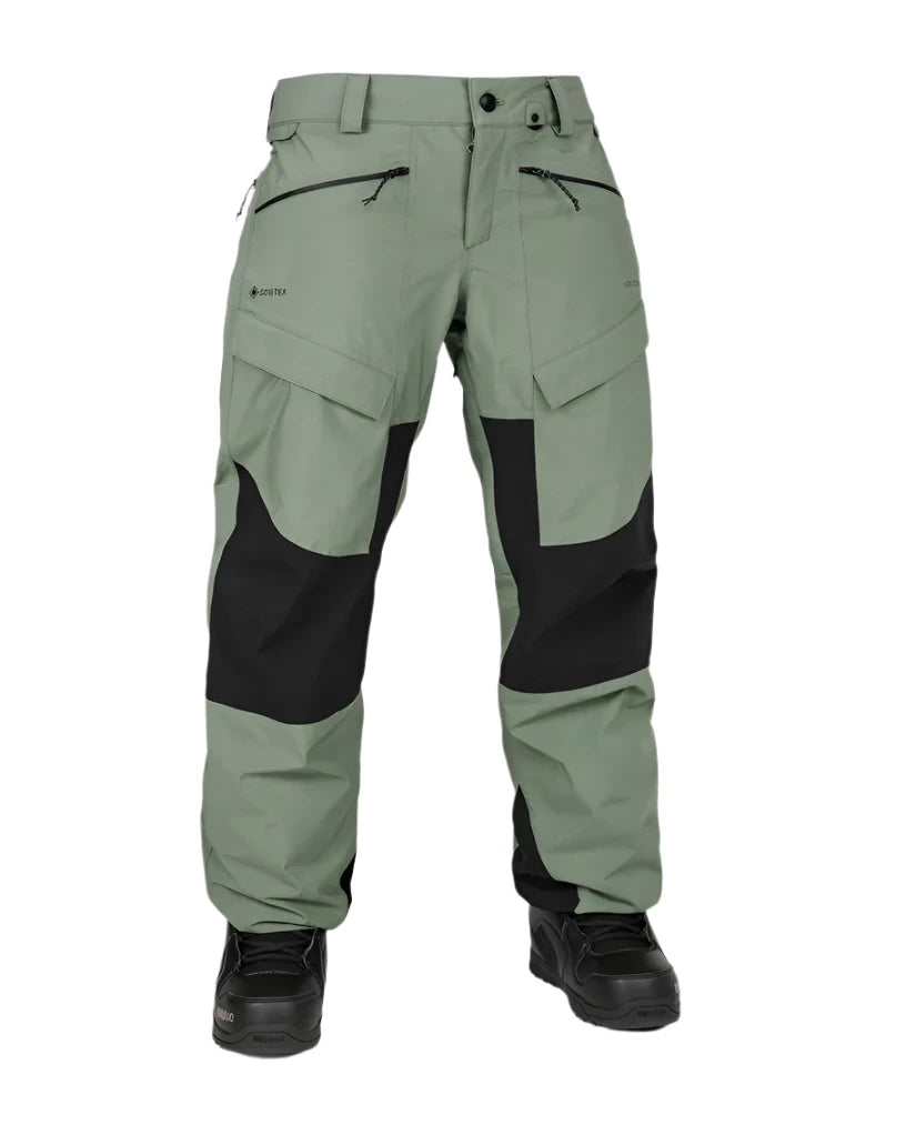 Price Reduction VOLCOM Women's GORE-TEX V.Co AT Snowboard Pant Lichen Green 2025