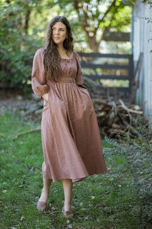 Early Access Fulton Dress - Rose
