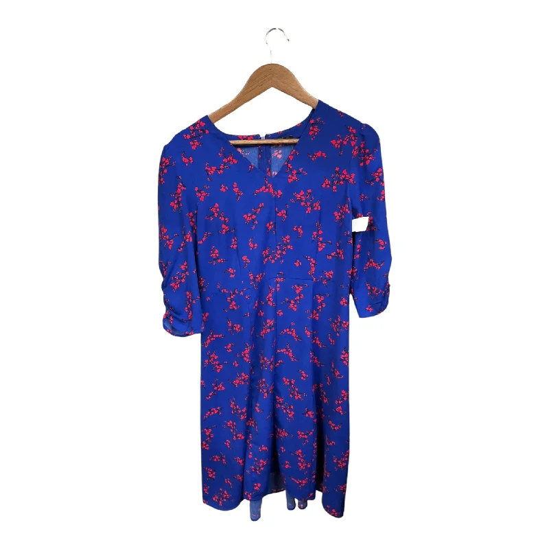 Value Deals Dress Casual Midi By Ann Taylor In Floral Print, Size: M