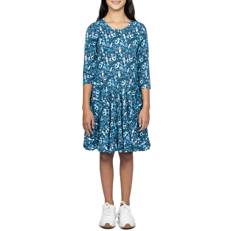 Discount Deals Mermaids Kids Twirl Dress
