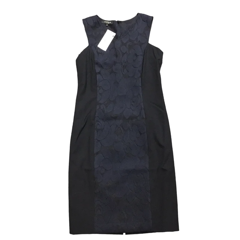 Limited Availability Dress Work By Lafayette 148 In Navy, Size: 4