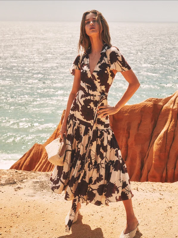 Hurry In Alexis - Avanna Dress - Obsidian Brown