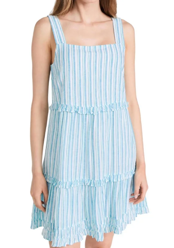 Steals and Deals Sandy Dress In Laguna Stripe