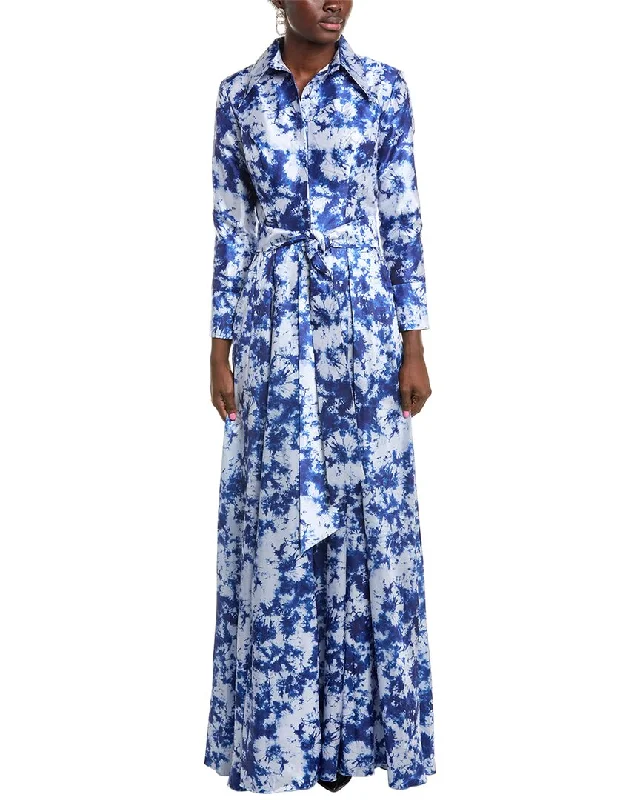 Value Deals Rene Ruiz Floral Print Shirt Gown
