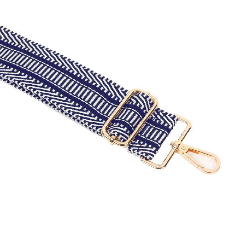 Crazy Deals Bag Strap - Navy Aztec