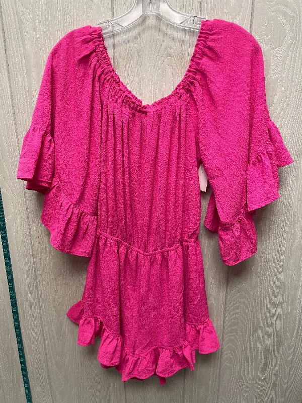 Price Reduction Romper By Ee Some In Pink, Size: S