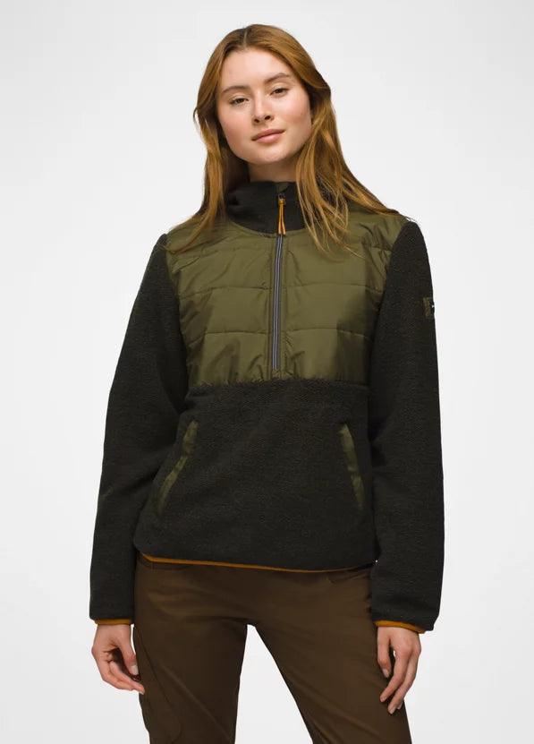 Don't Wait Prana Women's Wooly Bird Fleece Half Zip