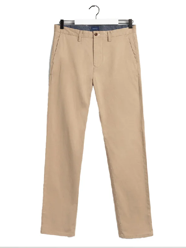 Reduced Prices Allister Regular Fit Twill Chinos - Dark Khaki